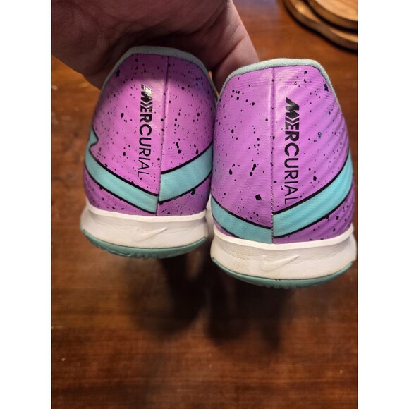 Nike Air Zoom Mercurial Vapor 15 Academy Shoes Men’s 11.5 IC Indoor Blue Purple - Picture 5 of 6